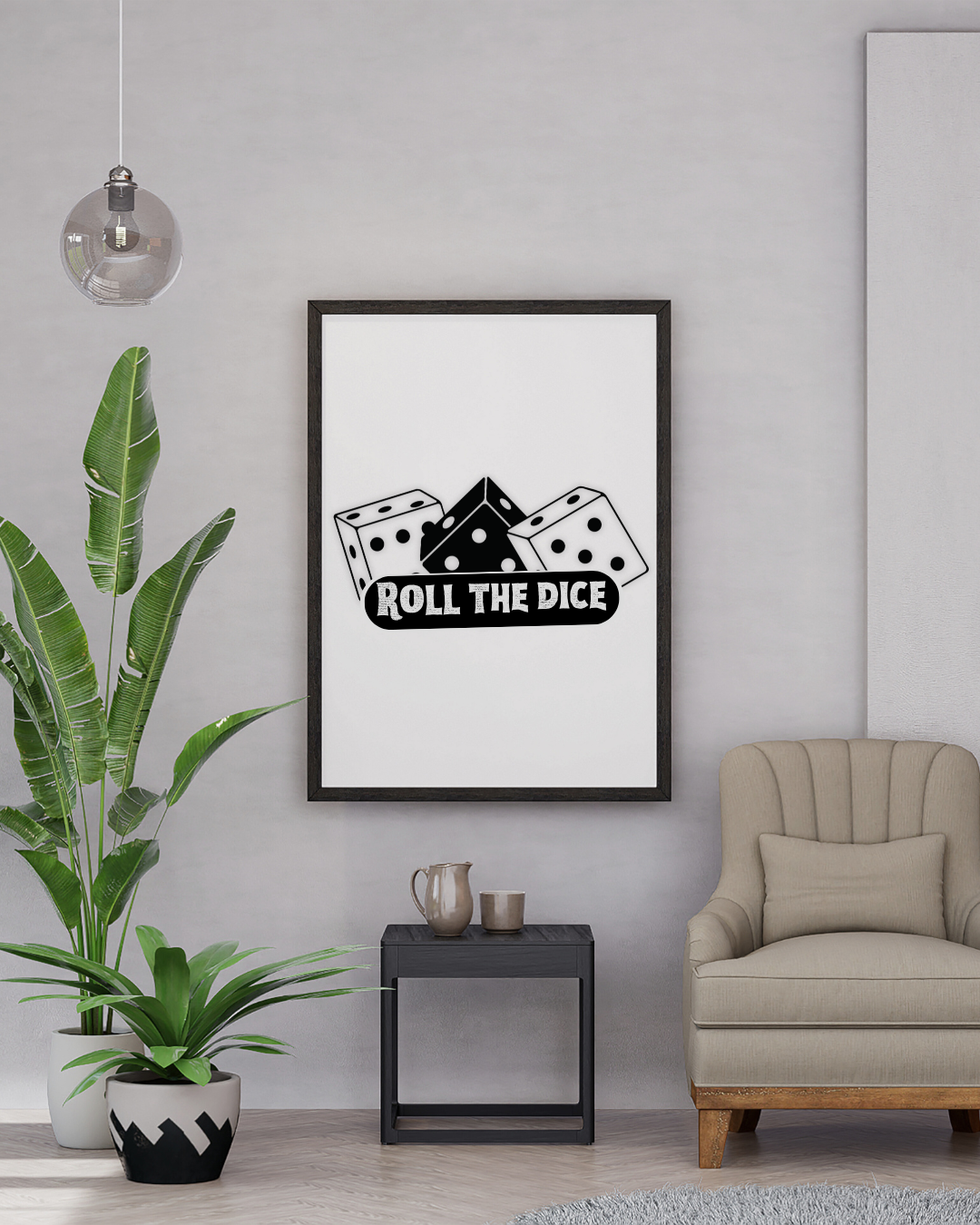 Roll the Dice Art Print