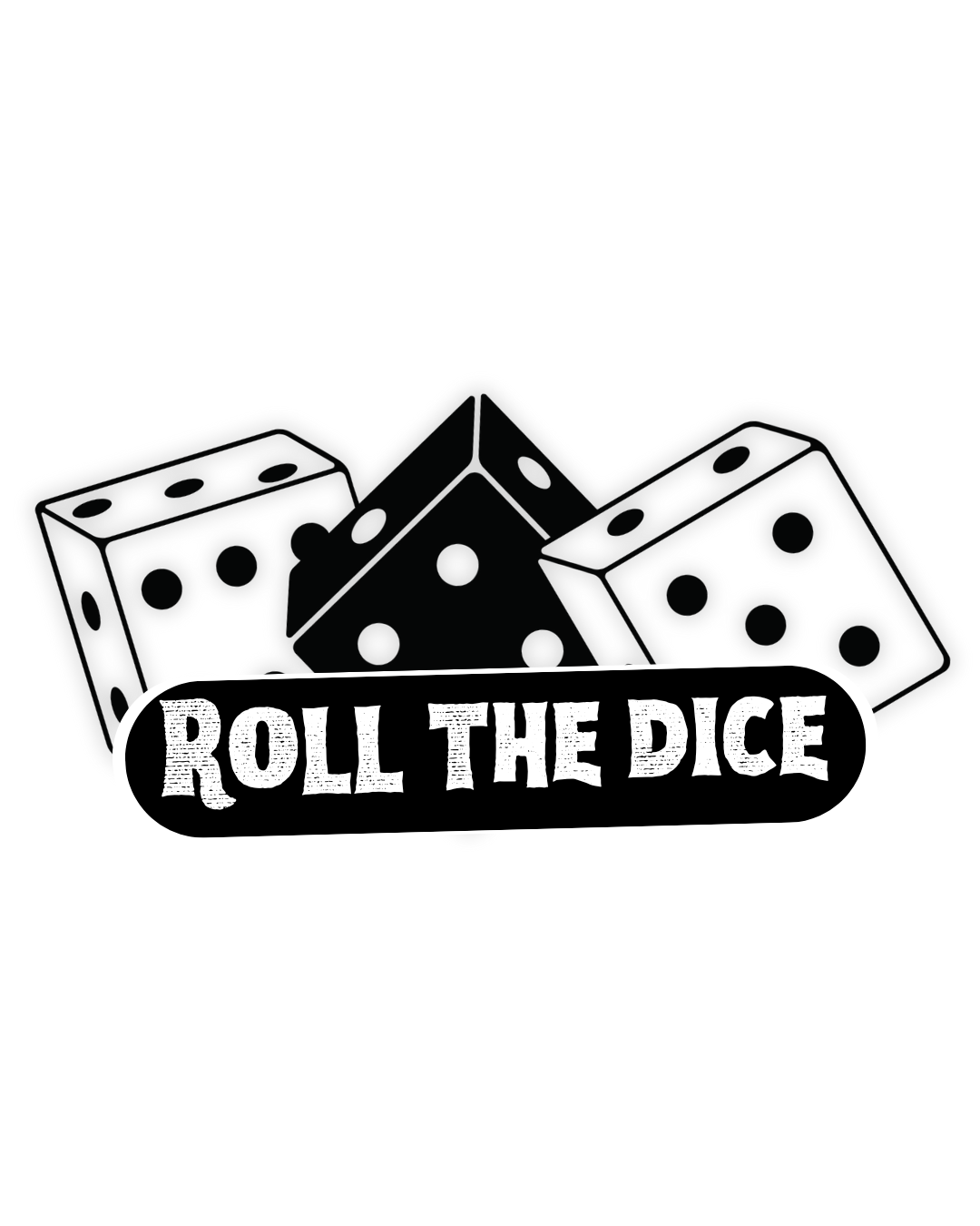 Roll the Dice Sticker