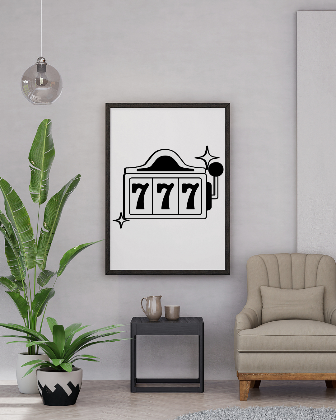 Lucky Lines Art Print