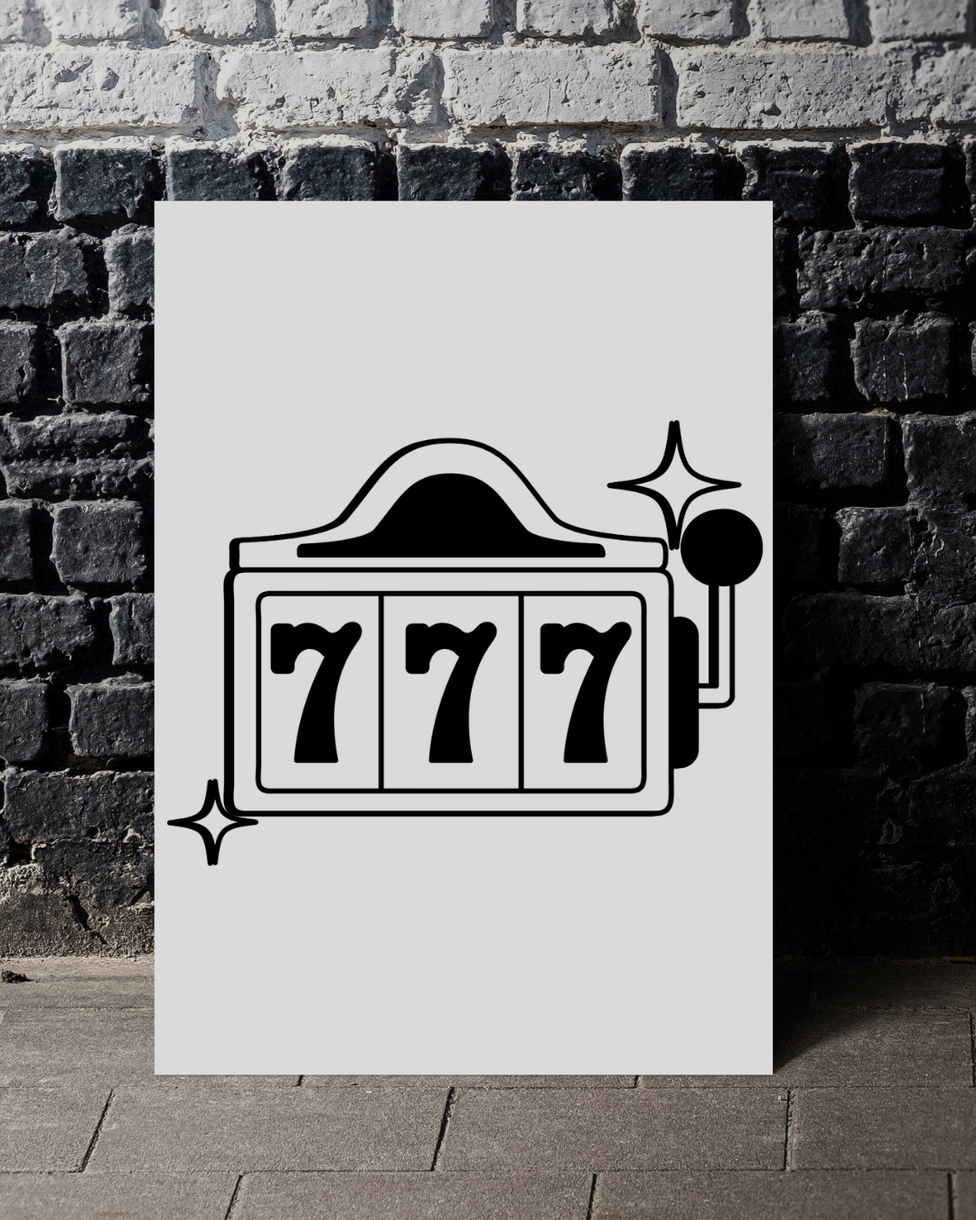 Lucky Lines Art Print