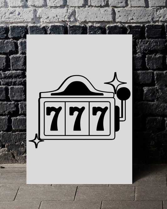 Lucky Lines Art Print