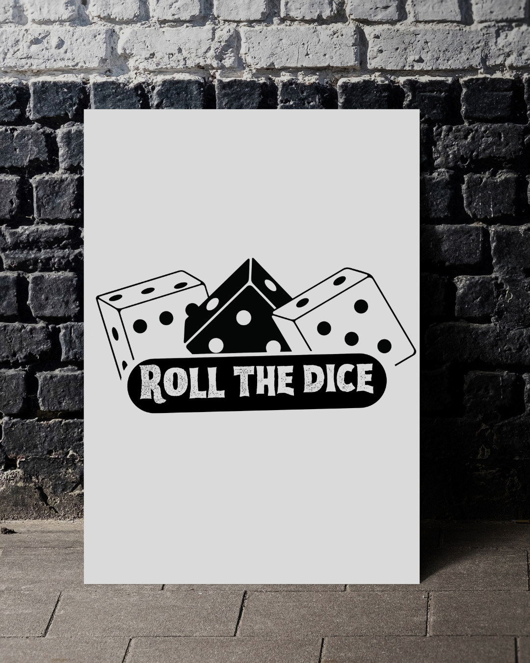 Roll the Dice Art Print